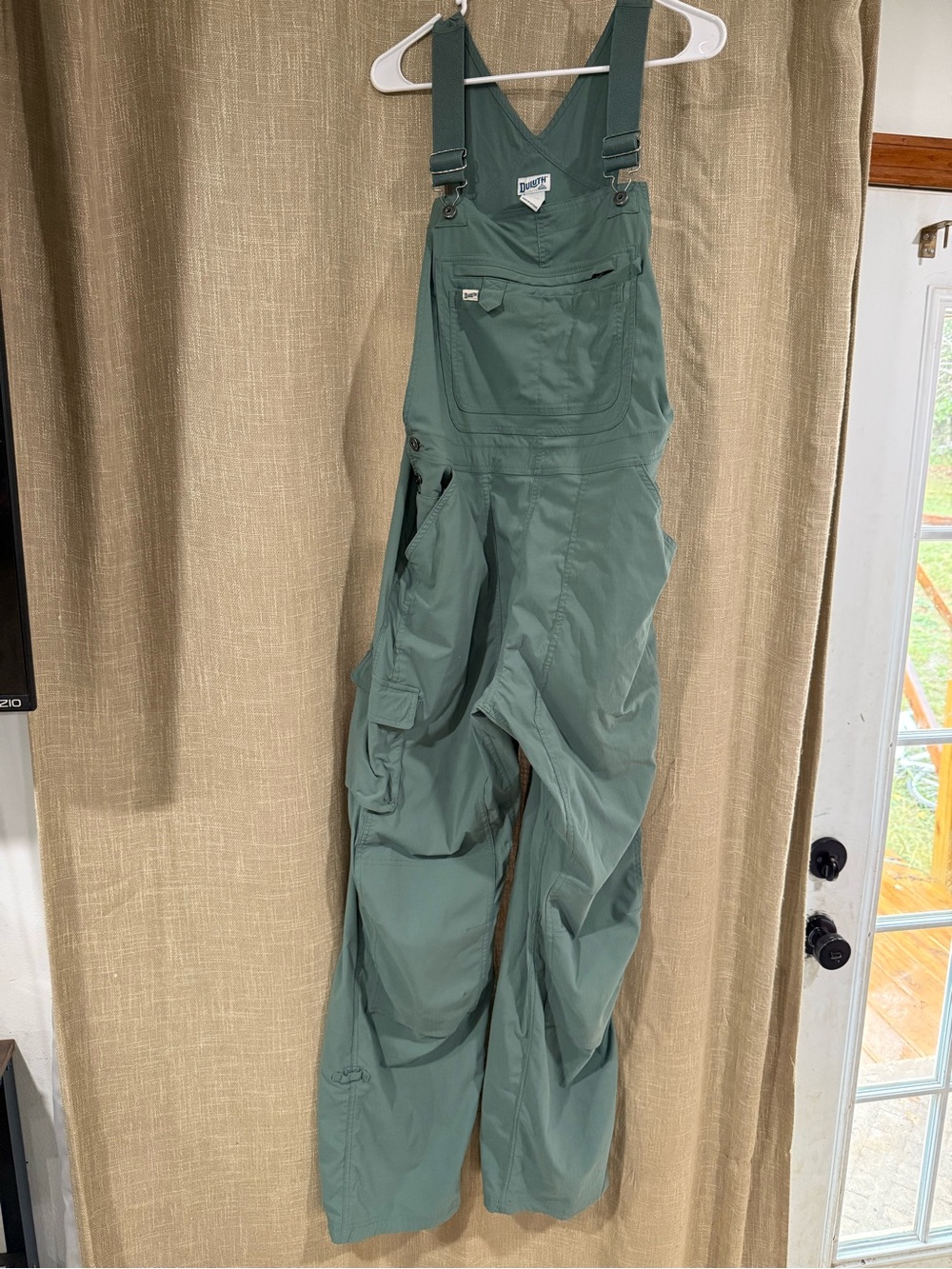 Duluth Trading Co. Heirloom Overalls. Size L x 35